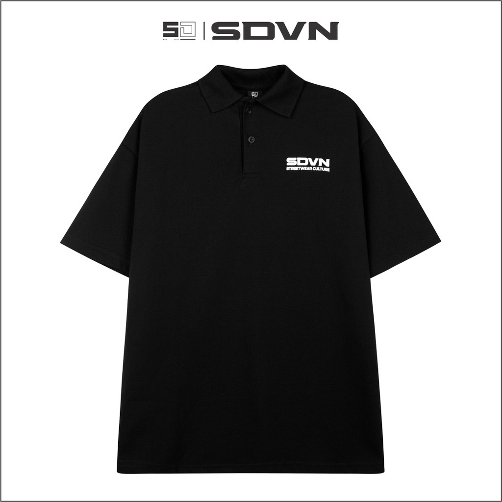 Áo Thun POLO Unisex Form Rộng - Brand Chính Hãng SDVN - BAND