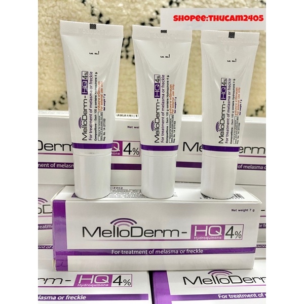 Kem Mello Derm HQ Hydroquinone 4% loại bỏ thâm nám ,tàn nhang .