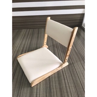 Ghế Ngồi Bệt Có Đệm Gấp Gọn - Ghế Ngồi Văn Phòng Gỗ Cao Su Tự Nhiên Siêu Bền Đẹp Sea Decor