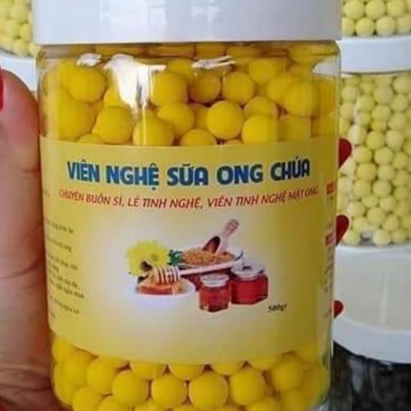 500g viên tinh bột nghệ vàng