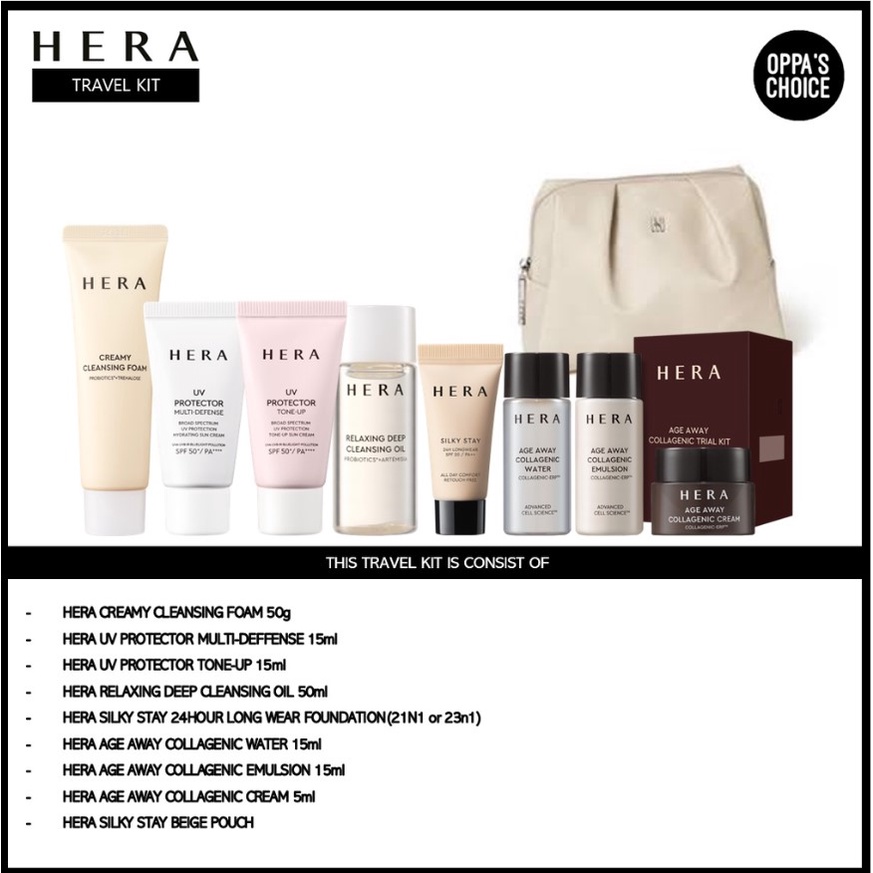 Túi Du Lịch Hera 5 Ngăn Tiện Lợi