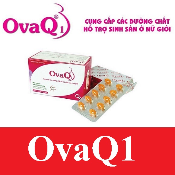 Viên uống bổ trứng OvaQ1 hỗ trợ sinh sản nữ (ovaq 1)