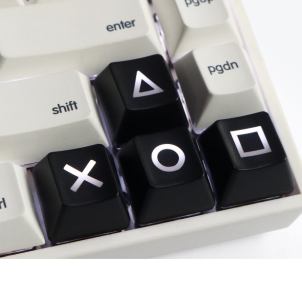 Bộ 4 Nút Bàn Phím Cơ Bằng ABS Màu Đen Và Đỏ