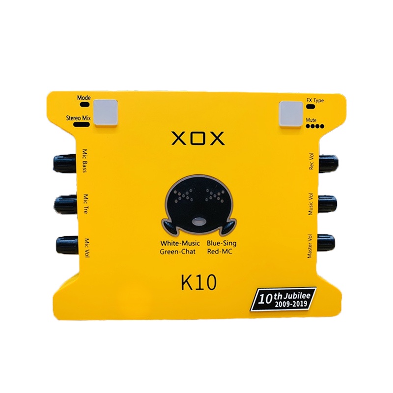 Bộ sound card XOX K10 chính hãng BH 12 tháng