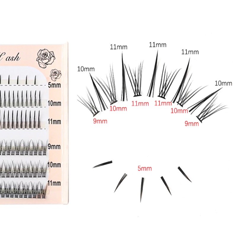 Lông Mi Giả 6 Hàng Nối Mi Tự Nhiên