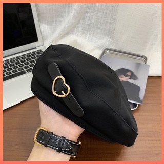 Nón beret nữ mũ beret da thời trang dành