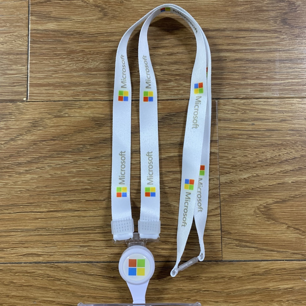 Bộ Dây Đeo Thẻ Co Rút Thông Minh Công Nhân Viên Microsoft
