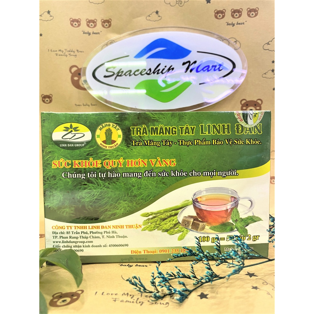 Trà măng tây Linh Đan