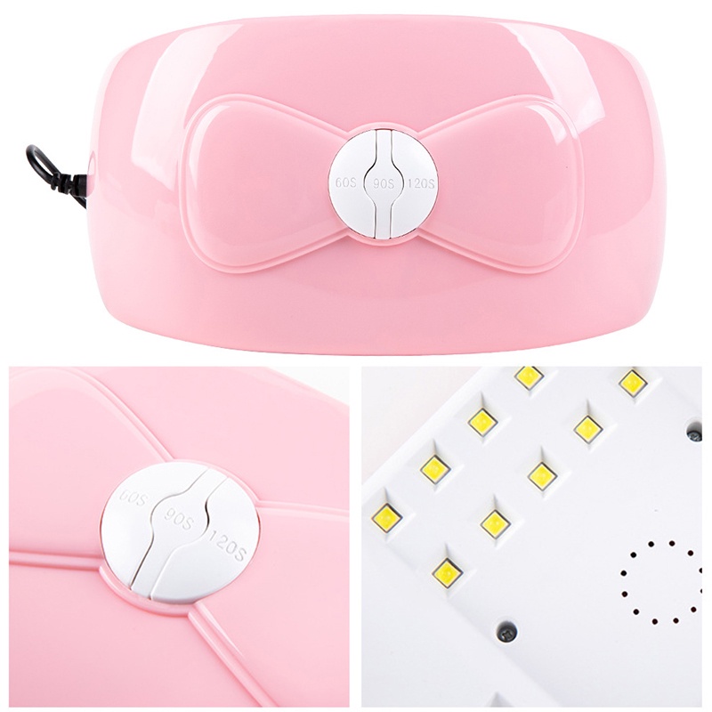 Đèn LED UR SUGAR dùng hong khô sơn móng tay 54W thiết kế nhỏ gọn tiện dụng