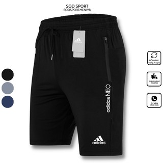 Quần đùi nam thể thao nam, quần short nam chất liệu thun lạnh mềm mịn co dãn 4 chiều Q16