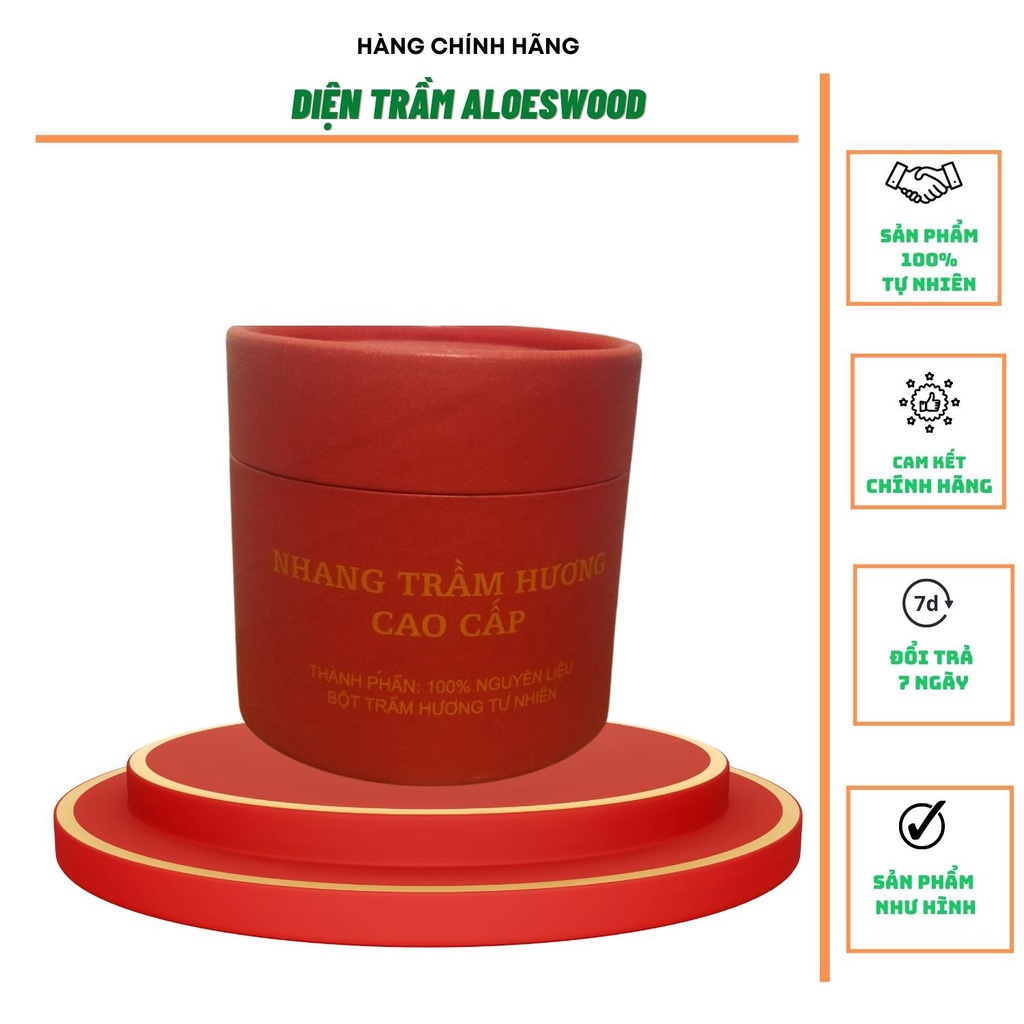 Sỉ hộp tròn đựng nụ trầm hương, đựng trà, đựng nến cao cấp bằng giầy kraft cứng, giá tại xưởng không qua trung gian
