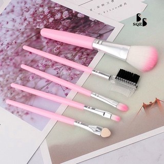 Set 5 cọ trang điểm phấn mắt phấn phủ phấn nền son môi mềm mịn chất lượng cao