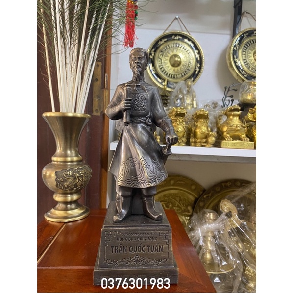 Tượng Trần Quốc Tuấn ,Hưng Đạo Đại Vương bằng đồng nhiều cỡ