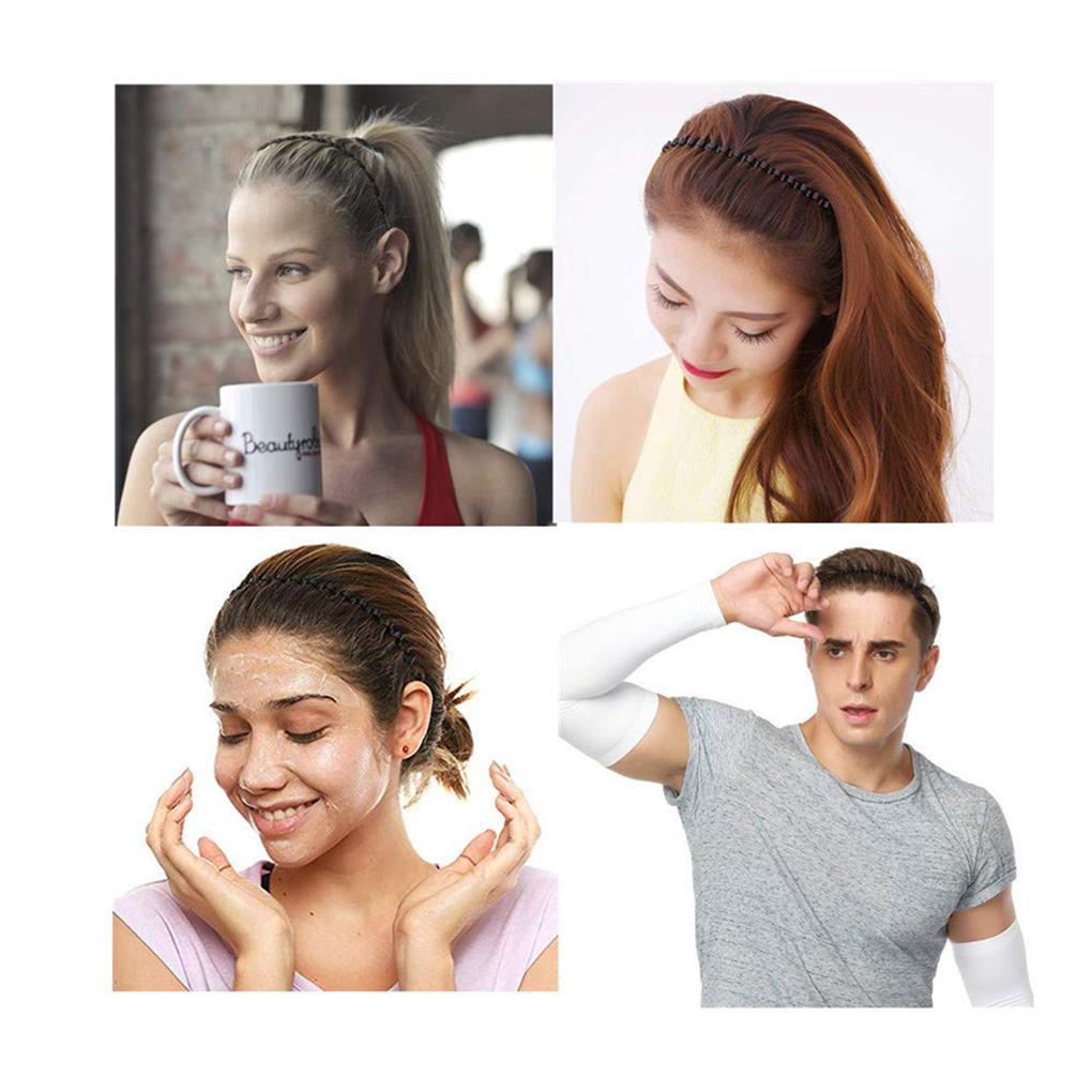 Set 6 Băng Đô Kim Loại Co Giãn Tạo Kiểu Tóc Thời Trang Unisex