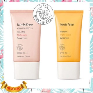 Kem chống nắng innisfree cho da dầu da dầu mụn và da nhậy cảm