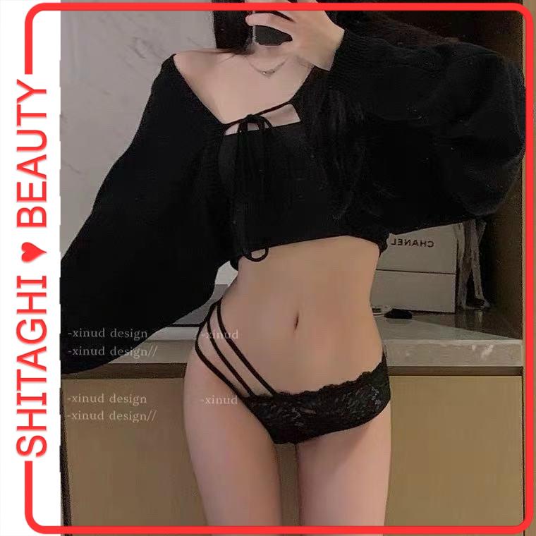 thiết kế cạp thấp dây sườn họa tiết hoa hạc vỹ cực đẹp sexy quyến rũ