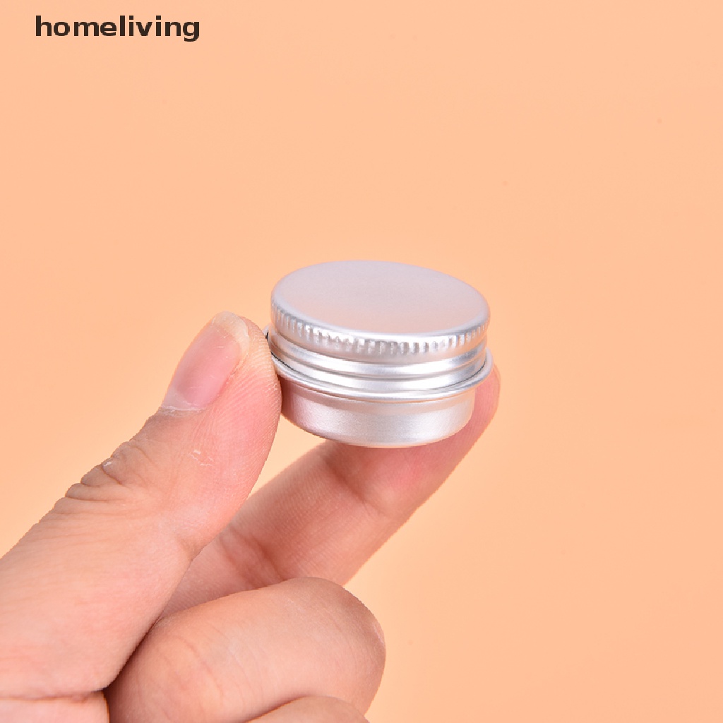 Set 10 Hộp Thiếc Nhôm 5ML Đựng Mỹ Phẩm Tiện Dụng