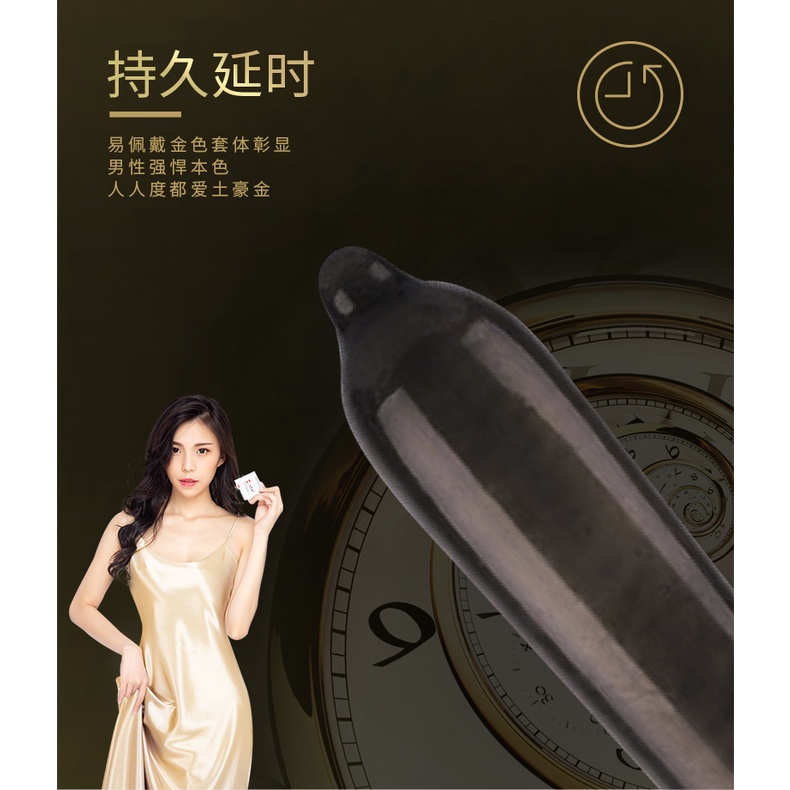 Bao cao su màu đen Black Kingkong vui nhộn siêu mỏng - hộp 10 cái