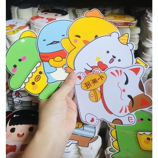 Combo 10 Bao lì xì Chibi con Hoạt Hình