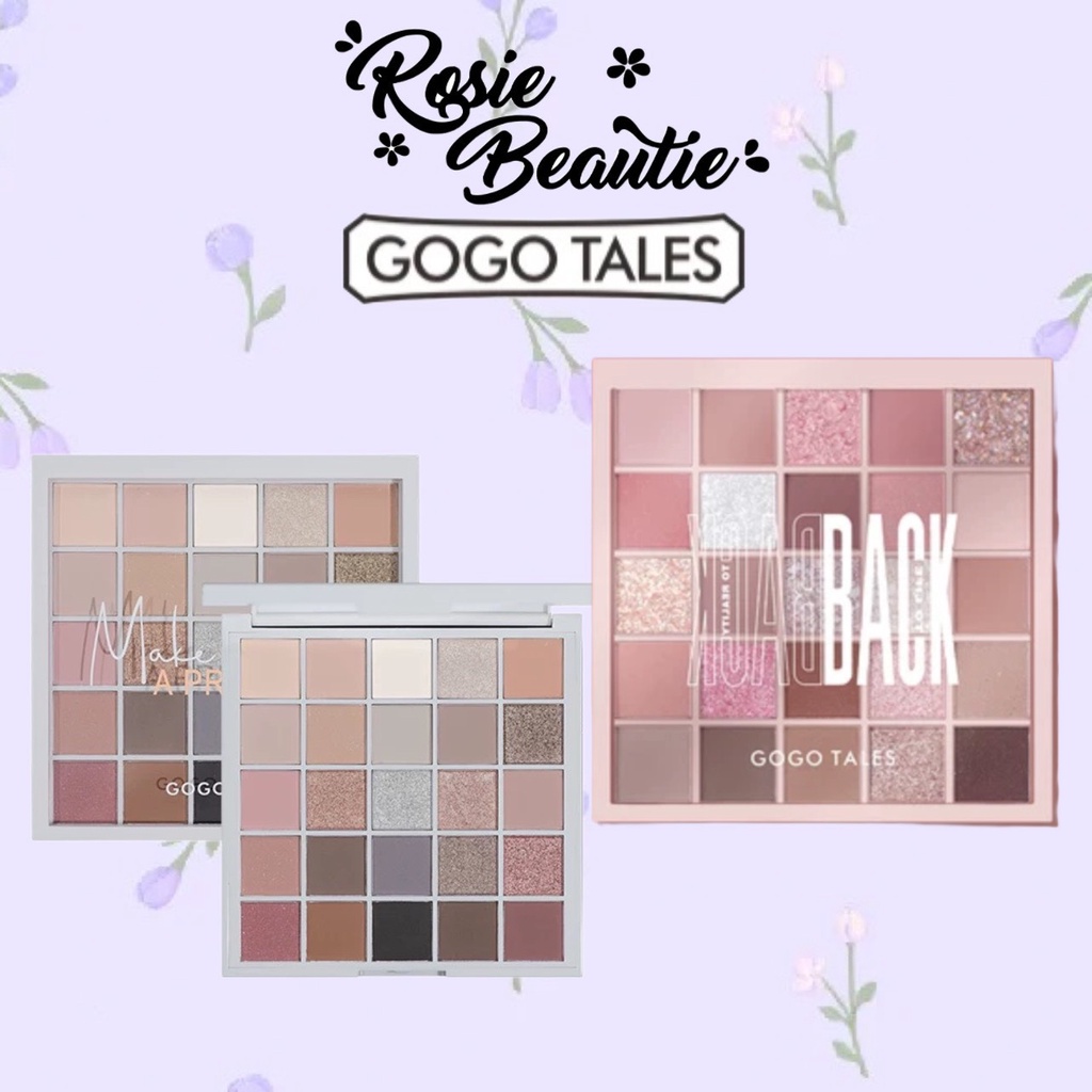 { GOGOTALES } 🌸Bảng Phấn Nhũ Mắt 25 Ô HOT TIKTOK BÁN CHẠY NHẤT 2022