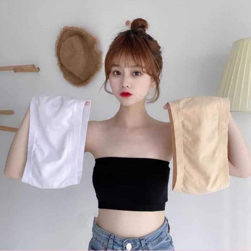 Áo Ống Cotton Dày Dặn Co Giãn Cúp Ngang