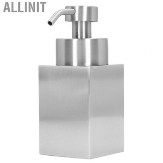 Allinit Shampoo Dispenser Soap Saving Foaming PP Pump Head for Bathroom Kitchen