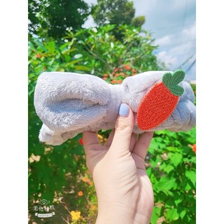 Băng đô thêu cà rốt