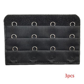 【2fire】 Useful Bra Extenders Strap Extension 3 Rows /4 Hooks Adjustable Belt Buckle