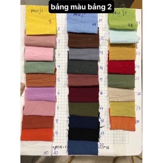 vải thô đũi cara mềm mát 100% cotton