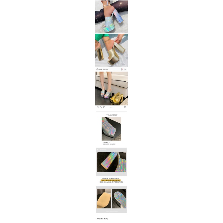 Giày Cao Gót Da Bóng Đế Dày Size Lớn 35-42 5.9 Inch Thời Trang Cho Nữ