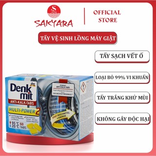 Viên tẩy vệ sinh lồng máy giặt Đức giúp diệt khuẩn và tẩy chất cặn lồng máy giặt siêu hiệu quả