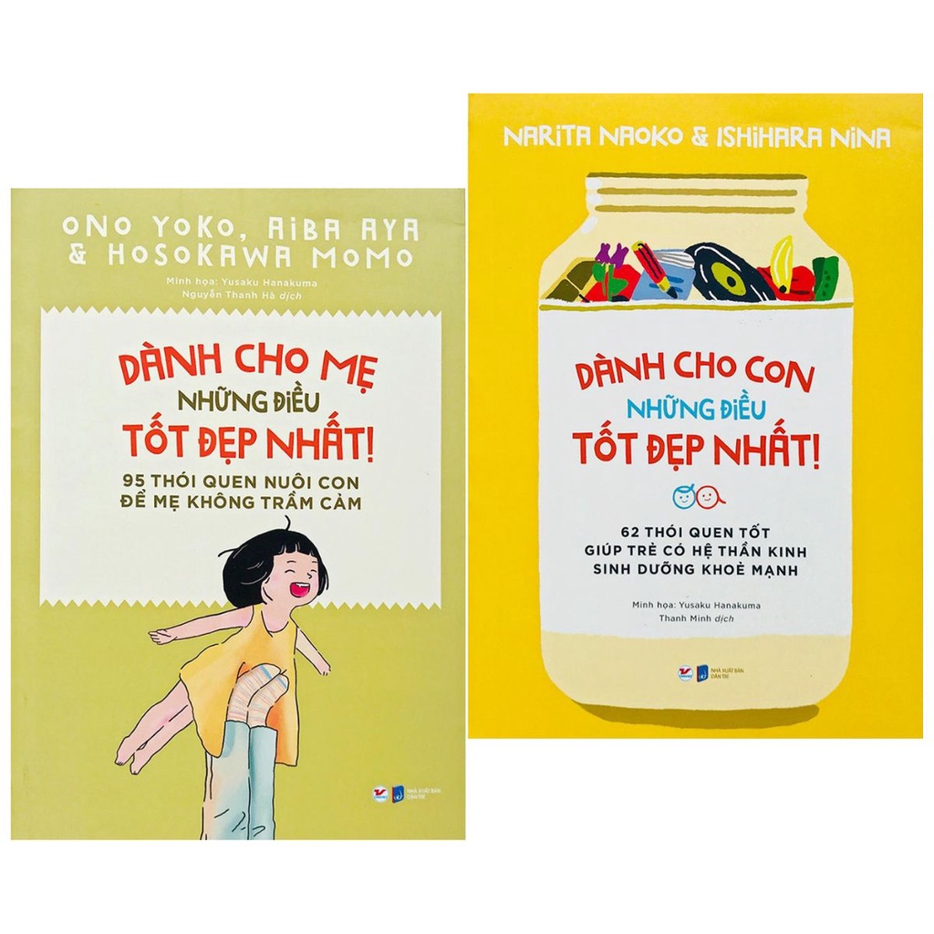 Sách - Dành Cho Mẹ và Con Những Điều Tốt Đẹp Nhất! (Bộ 2 quyển, lẻ tùy chọn)
