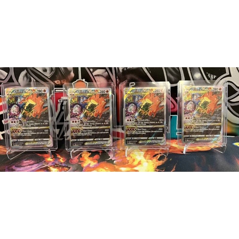 Set 3 thẻ bài pokemon Charizard ultra premium collection