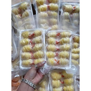 TÔM CUỘN KHOAI TÂY khay 10con🍤(giao hỏa tốc)