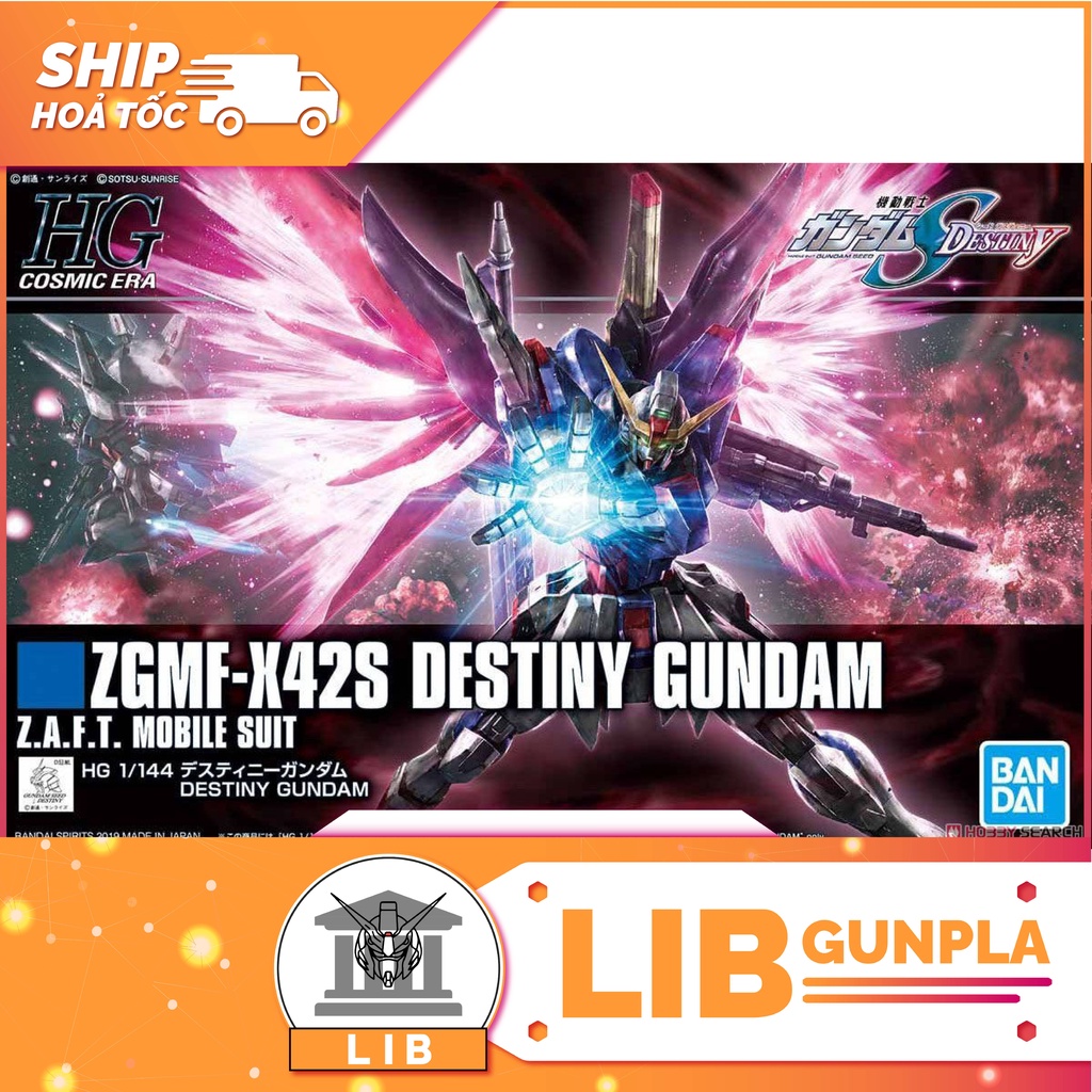 Mô hình lắp ráp Gundam HG CE Destiny Gundam