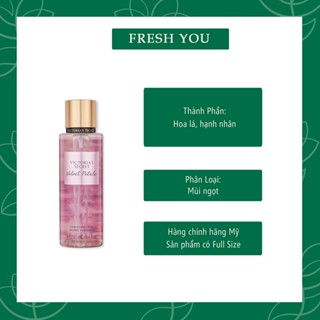 Velvet Petals - Xịt thơm toàn thân body mist Victoria's Secret khác - fresh you