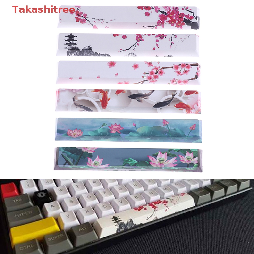 Nắp Đậy Phím Spacebar 6.25U PBT Nhuộm Màu Thay Thế DIY