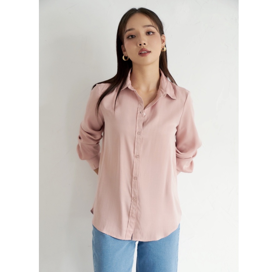OLV - Áo sơ mi Blush Long Sleeve Top