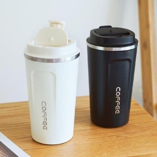 Ly giữ nhiệt, cốc coffee cầm tay inox 304, dung tích 510ml siêu xịn