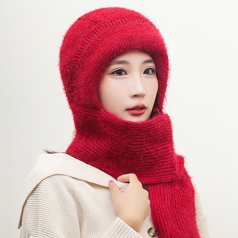 Mũ Len Trùm Đầu Màu Sắc Thời Trang Cho Nam Và Nữ