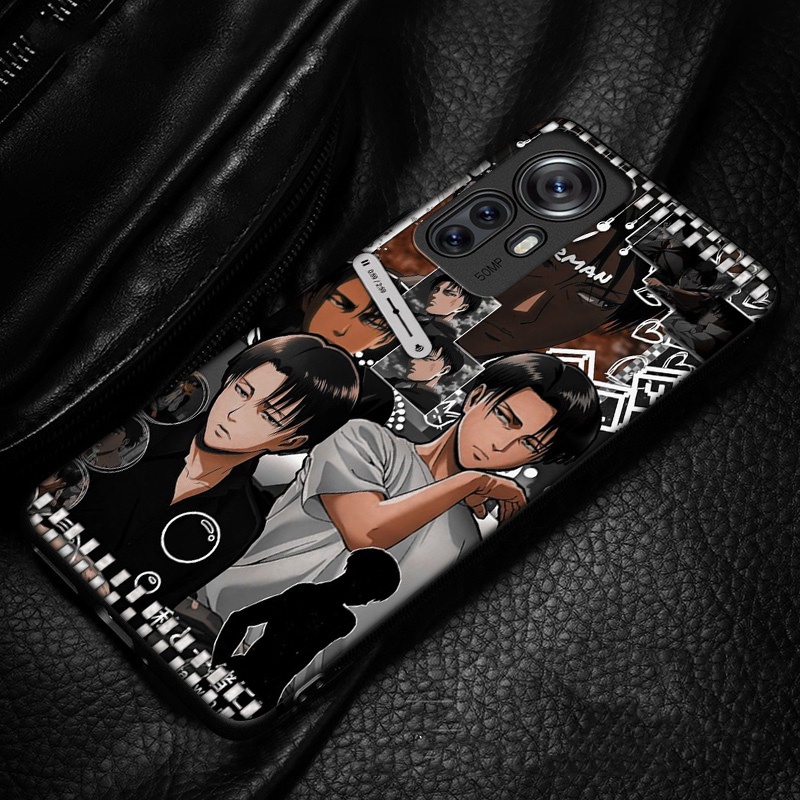 Ốp Điện Thoại Silicon Mềm Hình Levi Ackermann Attack On Titan Cho Realme Narzo 30 30A 20 Pro C21 C25 C21Y C25Y XT X2 X Lite EDC66