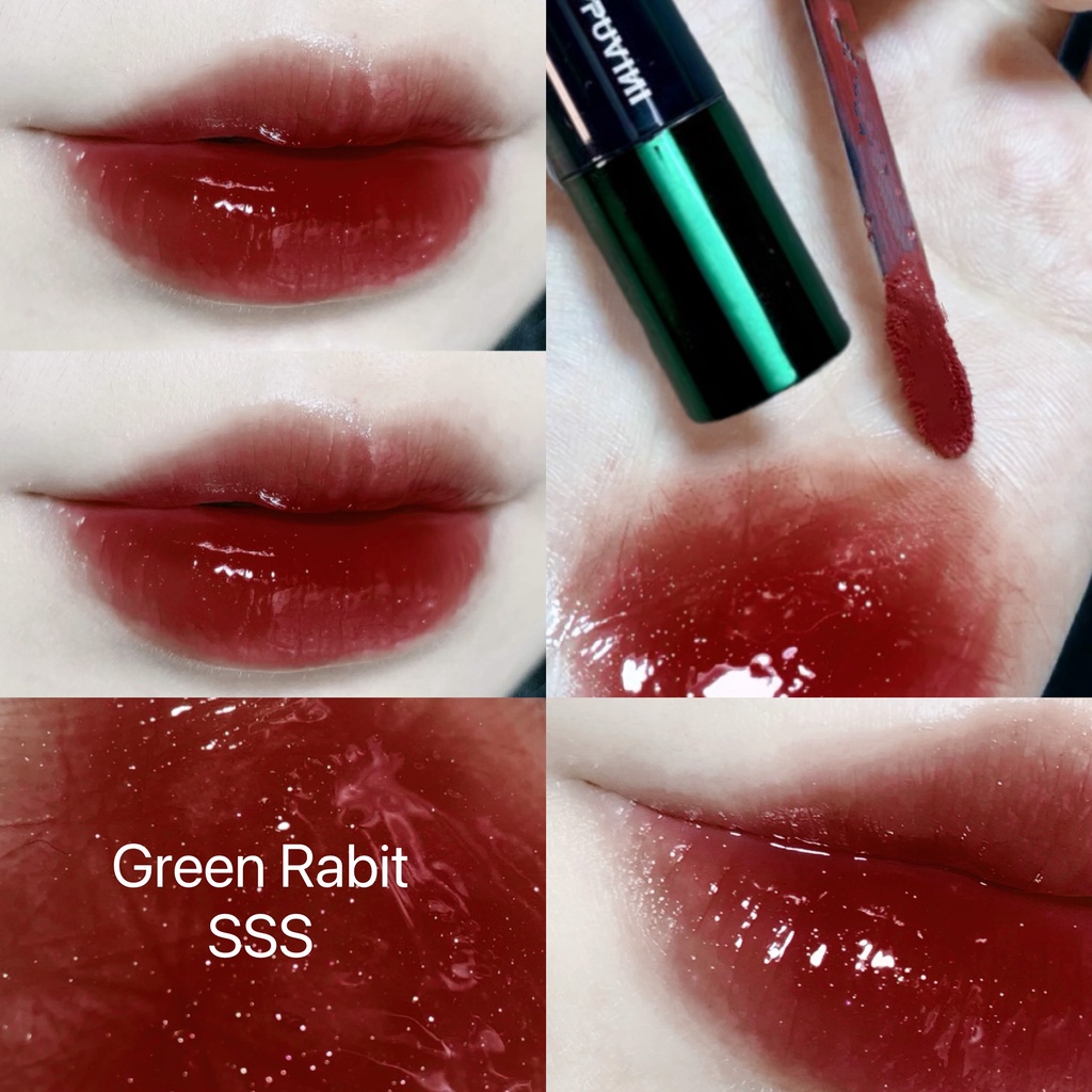 Son kem thỏ xanh thỏ hồng Cappuvini bền màu lâu trôi My Galaxy Hot trend