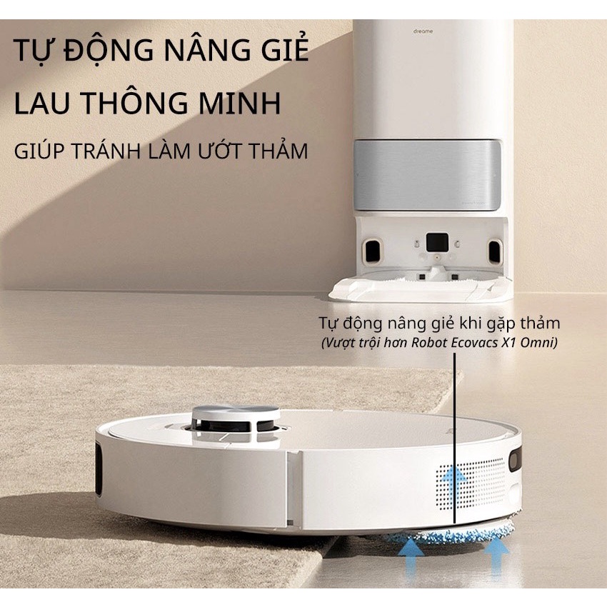 Robot hút bụi Dreame L10S Ultra/S10 tự đổ rác tự giặt khăn bảo hành 24 tháng | BigBuy360 - bigbuy360.vn