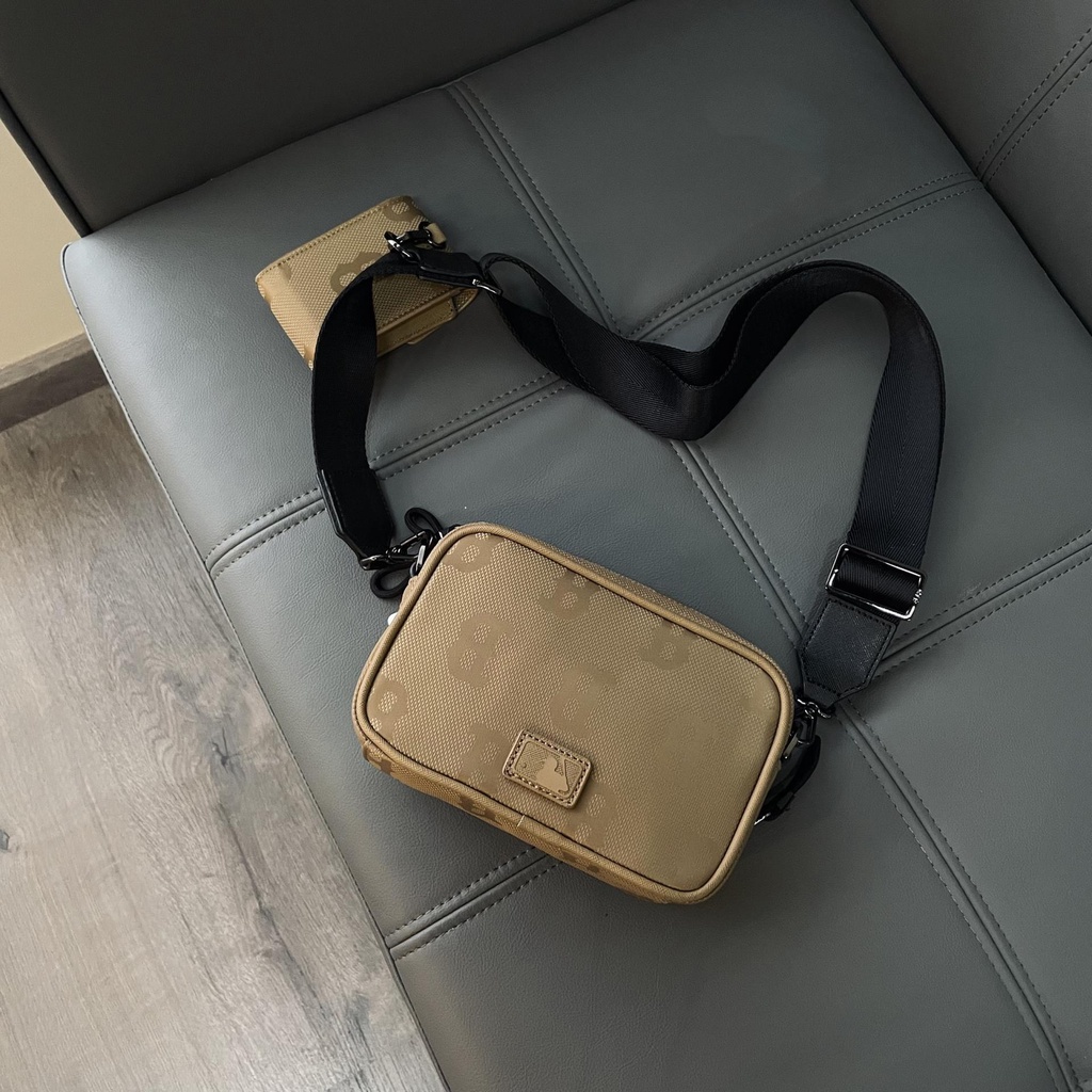 Túi hộp MLB, NY đeo chéo nam nữ hàng Quảng châu chất đẹp