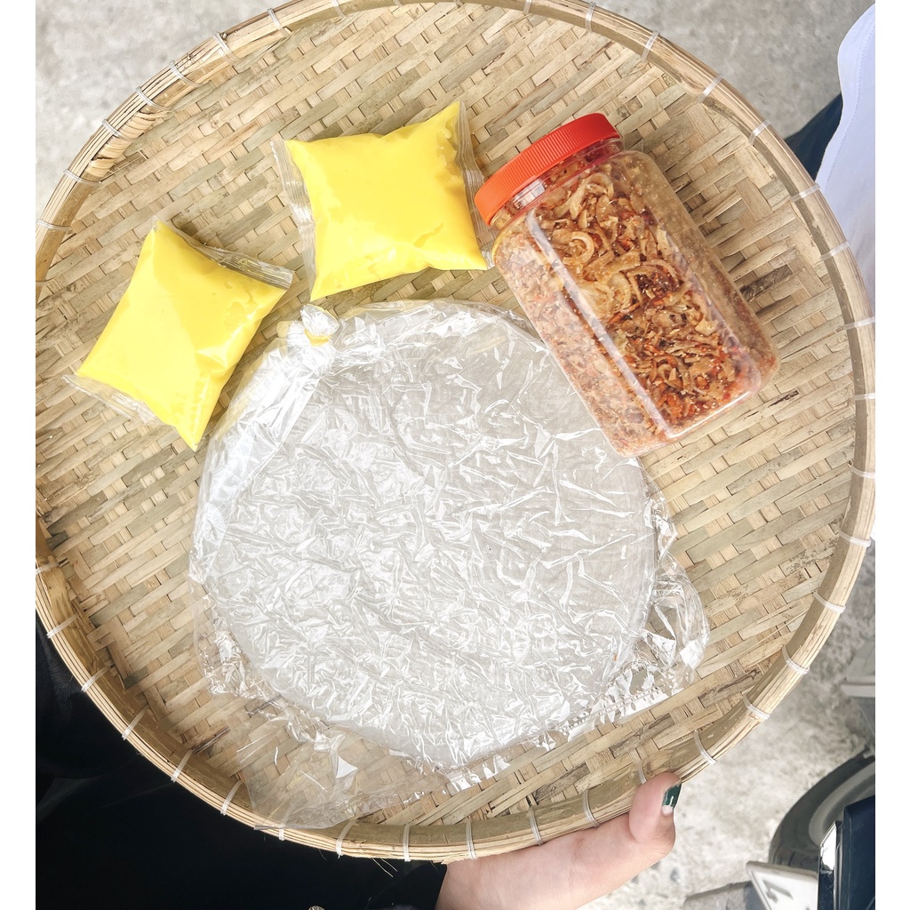 COMBO BÁNH TRÁNG 300g+ 200g Muối + 200g Bơ