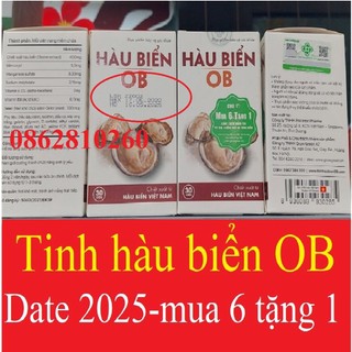 Viên Uống Tinh Hàu Biển OB Tăng Cường Chất Lượng Tinh Trùng 30 Viên