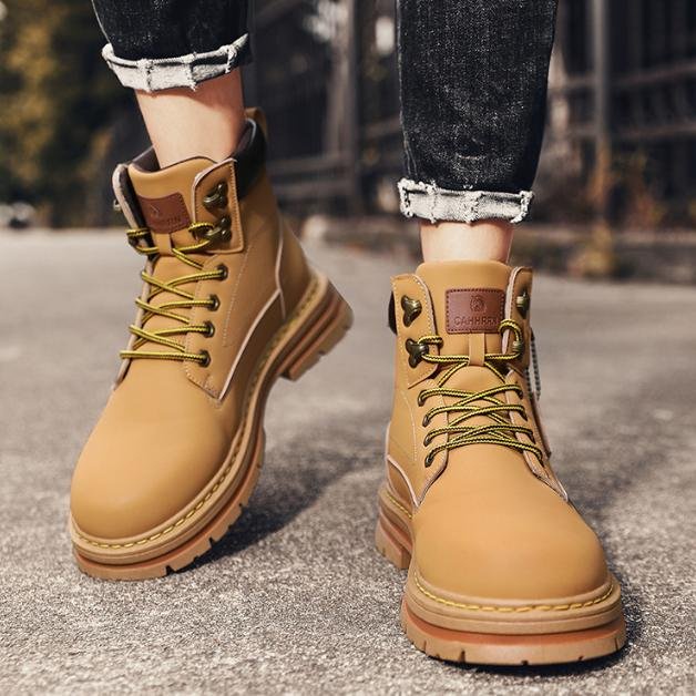 Giày Boot Nam Đế Cao Màu Vàng PALA GN400