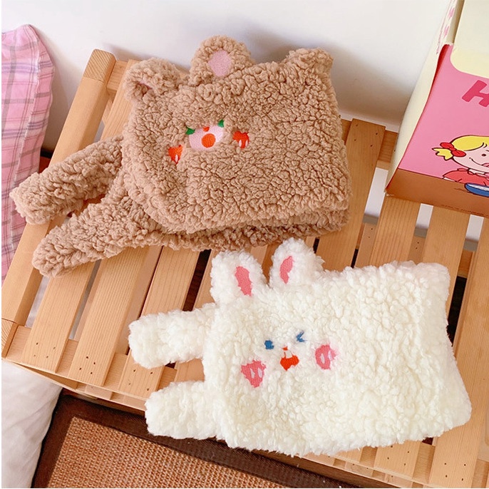 Khăn quàng cổ êm nhẹ bằng lông giữ ấp thời trang nữ học sinh cute đi chơi xinh quà tặng dễ thương giá rẻ sỉ lẻ