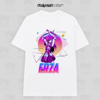 Áo thun Fairy Tail Erza Retro Art ngắn tay