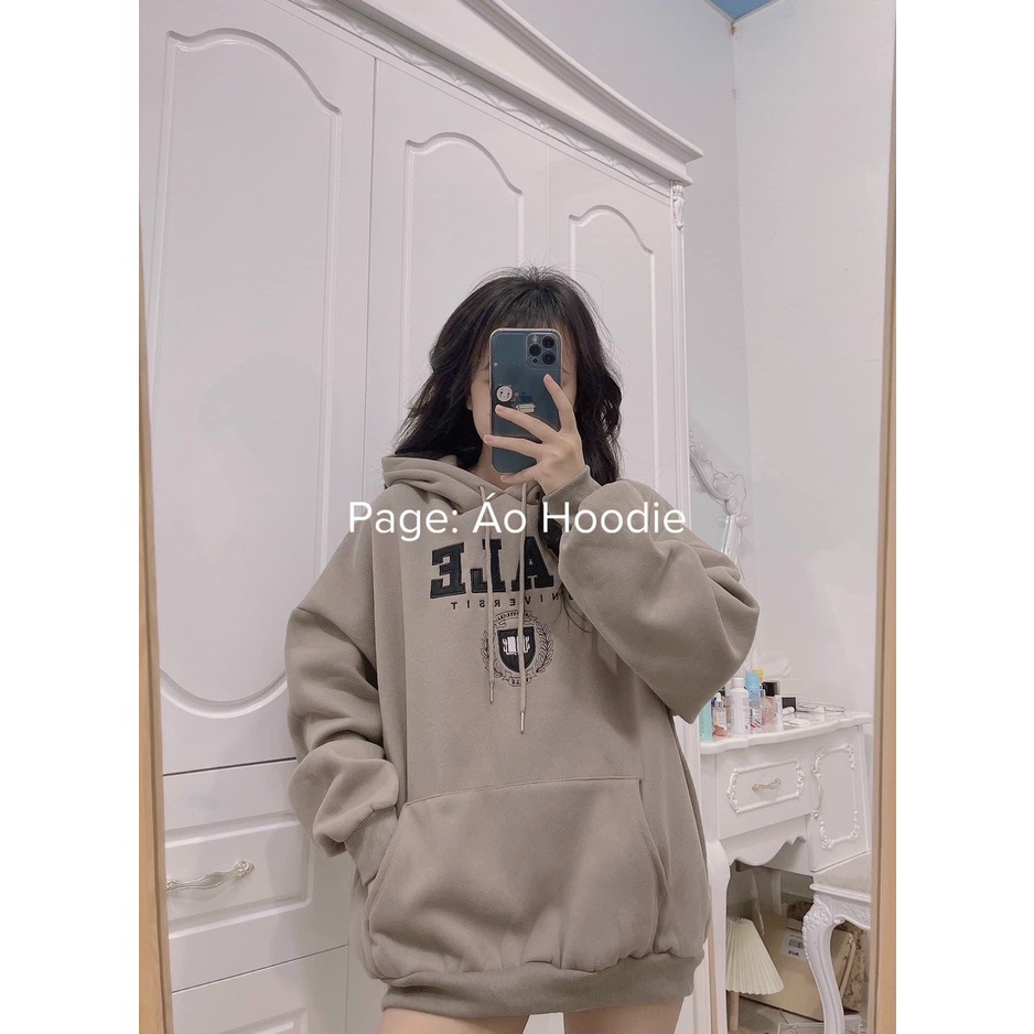 [11.11 Sale Freeship] Áo hoodie thời trang,áo khoác nỉ có mũ dây kéo in hình chữ có túi from rộng năng động trẻ trung dx